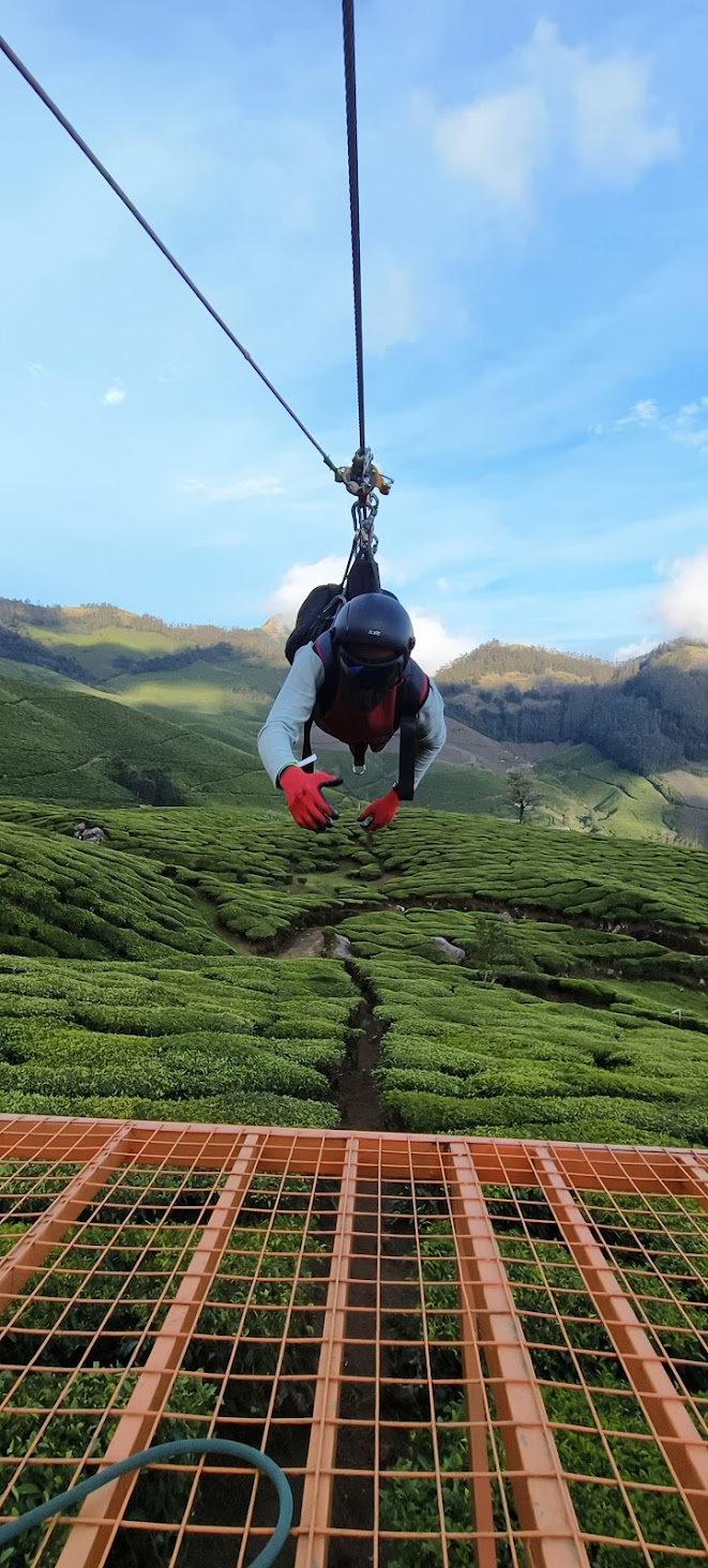 kolukkumalai zipline photos